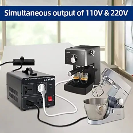 500W-5000W Voltage Converter Step Up & Down 110V to 220V UN/US Socket 50/60Hz Power Transformer For Home Appliance