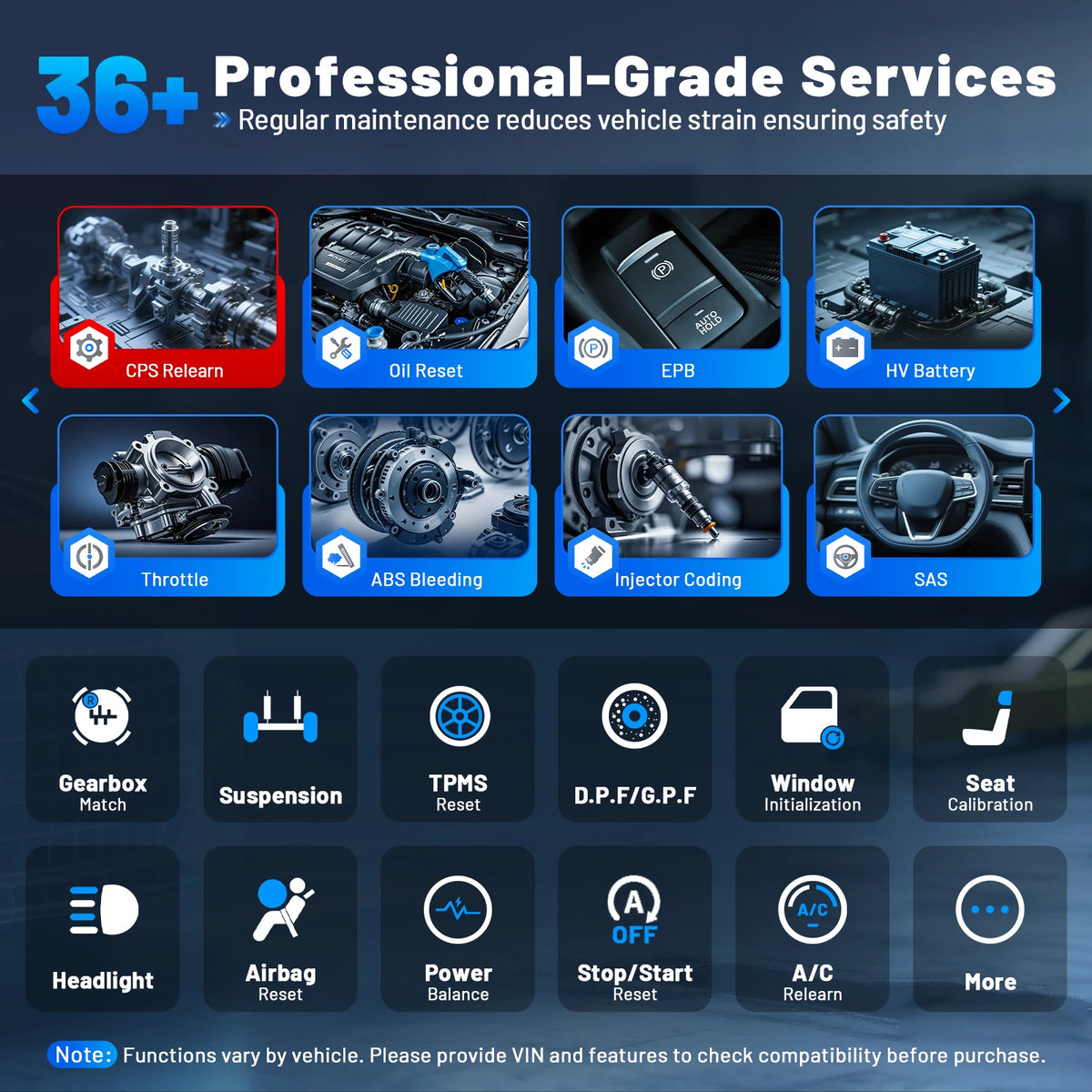 XTOOL D7 V2.0 OBD2 Scanner All System Car Diagnostic Tool Bi-directional Automotive Tool ECU Coding with 39+ Service Function
