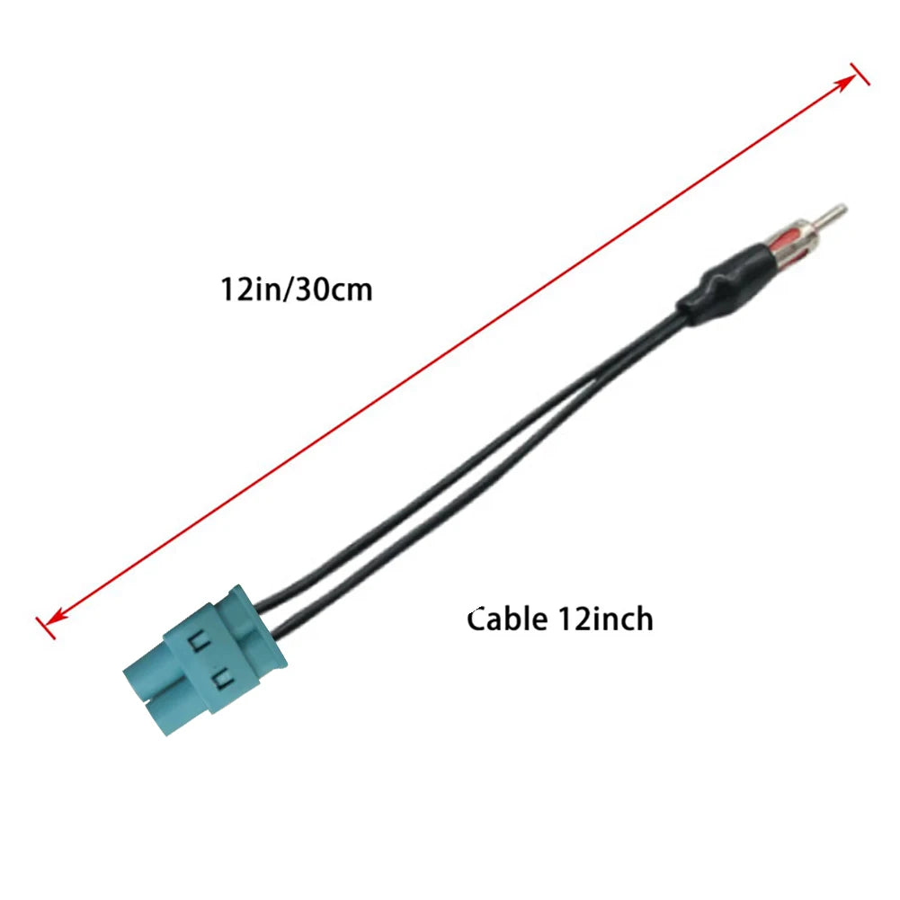 Car Audio Cable Adaptor Antenna Dual Fakra - Din Aerial Antenna Adaptor Dual Fakra RF Radio Antenna for VW RNS510 RCD510 Jetta