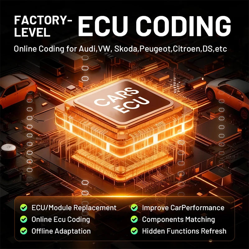 OTOFIX D1 PROS2 Diagnostic Scanner ECU Coding Bi-Directional Control Diagnostic Tools CANFD DoIP 2 Years Update D1 PROS