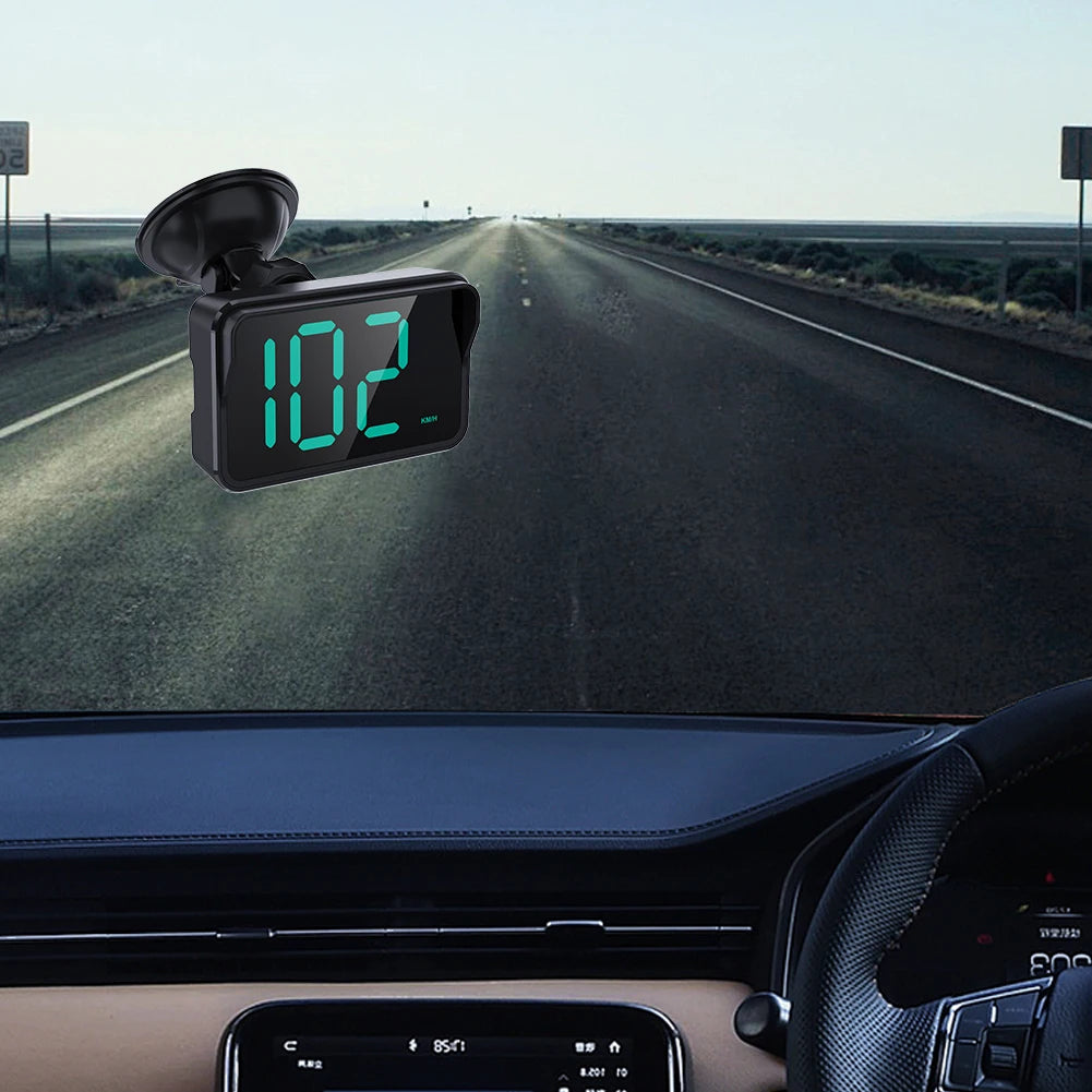 Universal Head Up Display GPS HUD Digital Speedometer for All Car Truck Plug and Play Auto Part