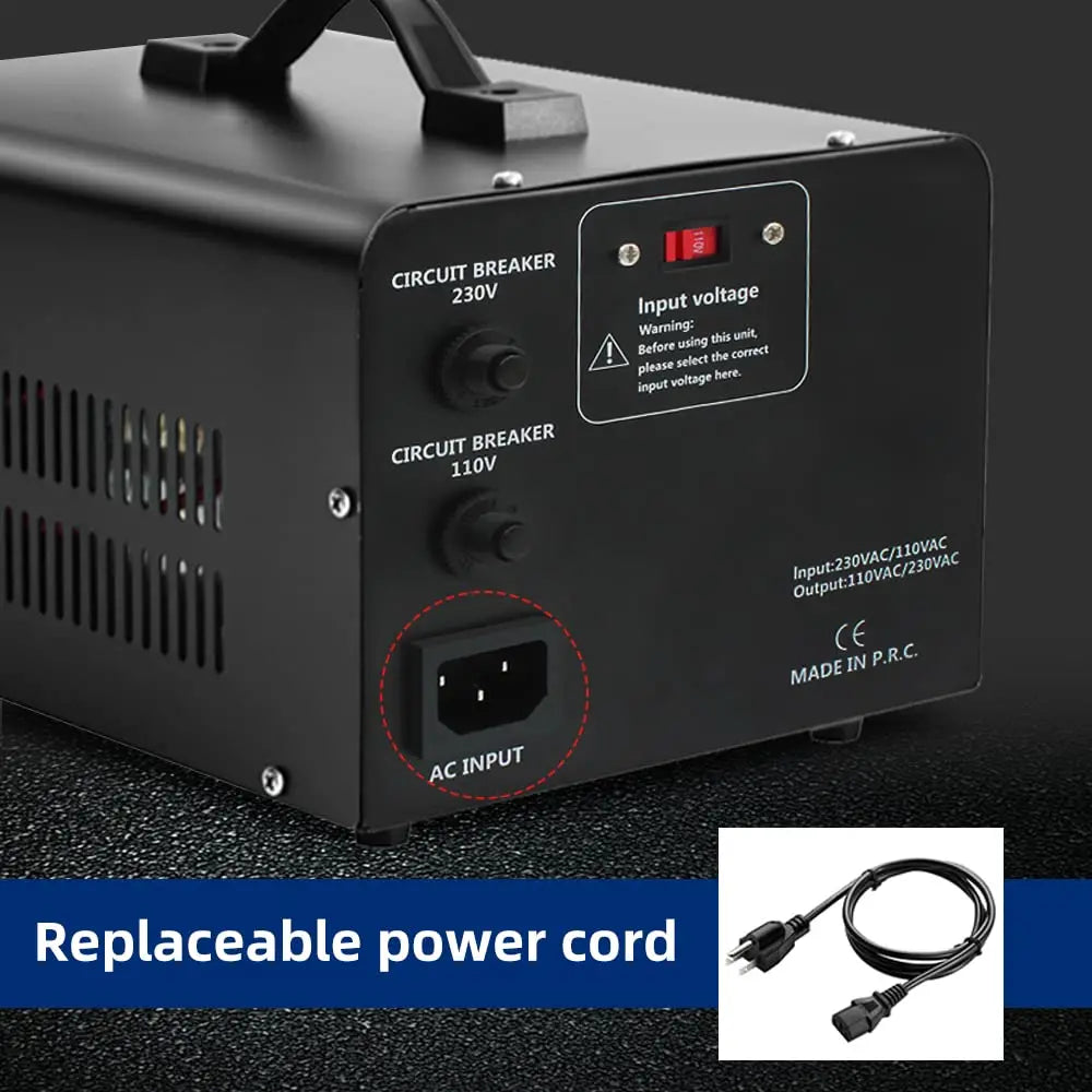 500W-5000W Voltage Converter Step Up & Down 110V to 220V UN/US Socket 50/60Hz Power Transformer For Home Appliance