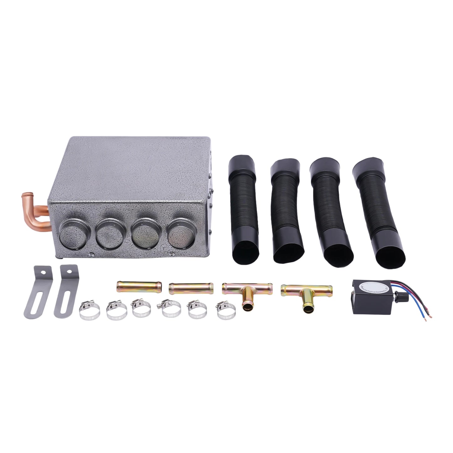 Universal Under Dash Heater Defroster+Speed Switch Car Truck 4 Ports 12V